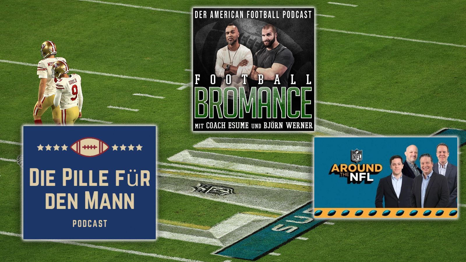 
                <strong>NFL: Die besten Podcasts und Bücher für die Coronakrise</strong><br>
                Deutschland bleibt zu Hause - und hat wegen der Corona-Krise genügend Zeit, sich die besten, schönsten, informativsten NFL-Bücher und Podcasts reinzuziehen, die es auf dem Markt gibt. ran.de zeigt euch, womit ihr die Zeit am schnellsten rum bekommt. 
              