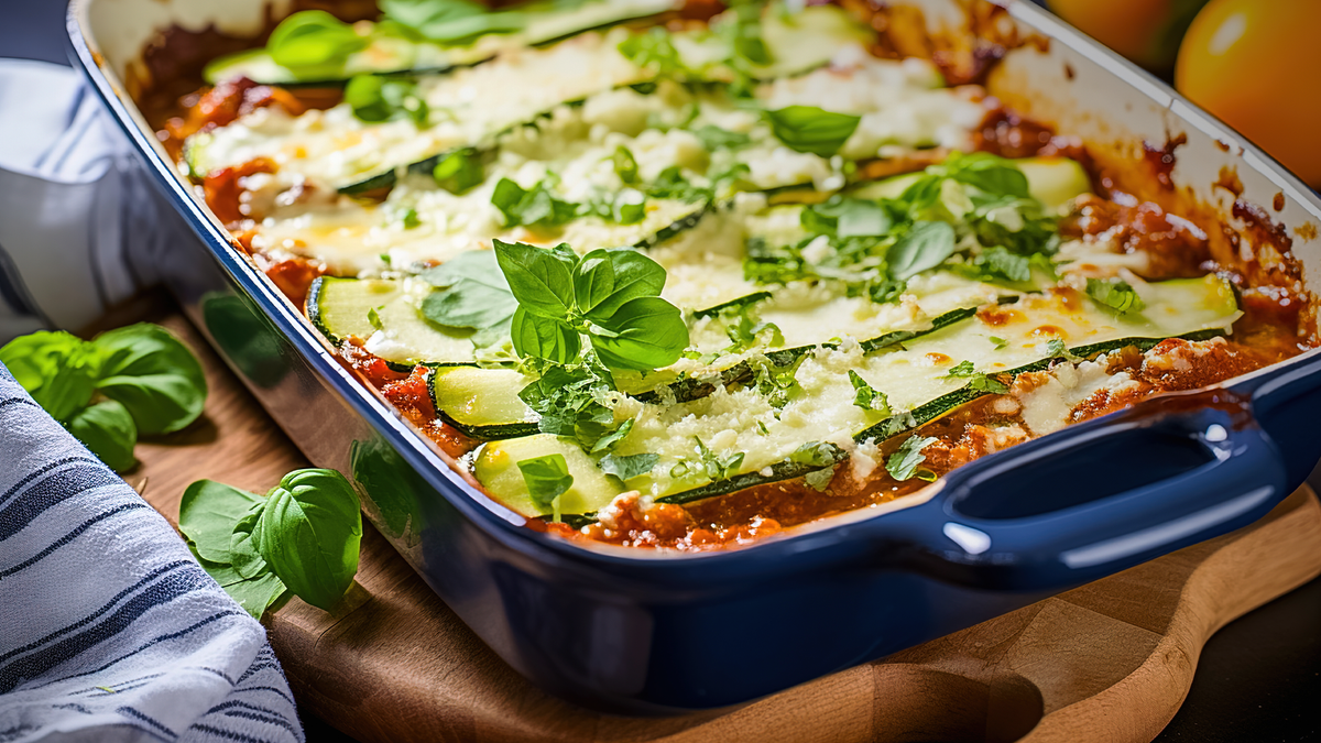 Lasagne mit Kokosmilch