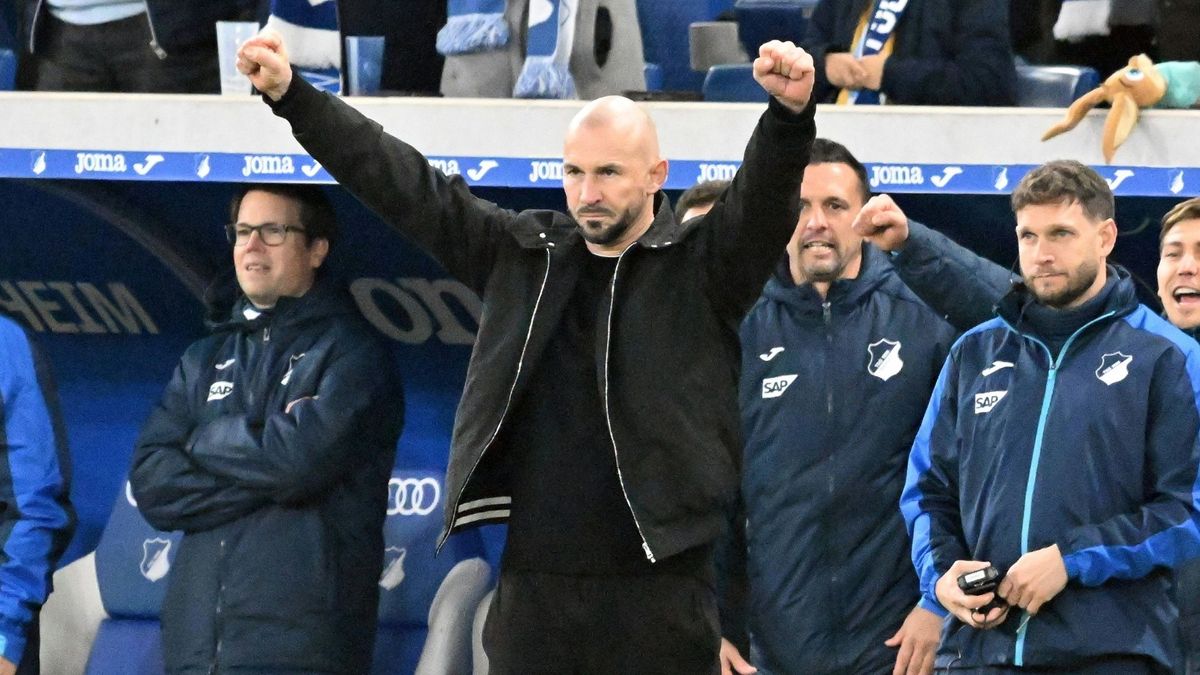 Jubel trotz Querelen: TSG-Trainer Christian Ilzer