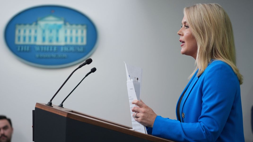 Trump-Sprecherin Karoline Leavitt.