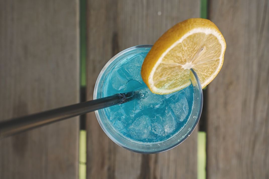 Der Blue Lagoon ist eine spritzige Erfrischung.