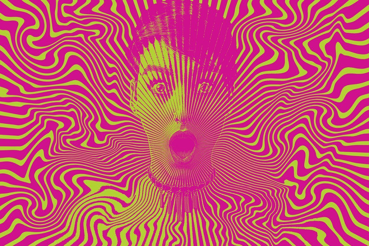 Die Bilder können aber auch verstärkend oder triggernd wirken, wenn man psychedelische Drogen konsumiert hat.