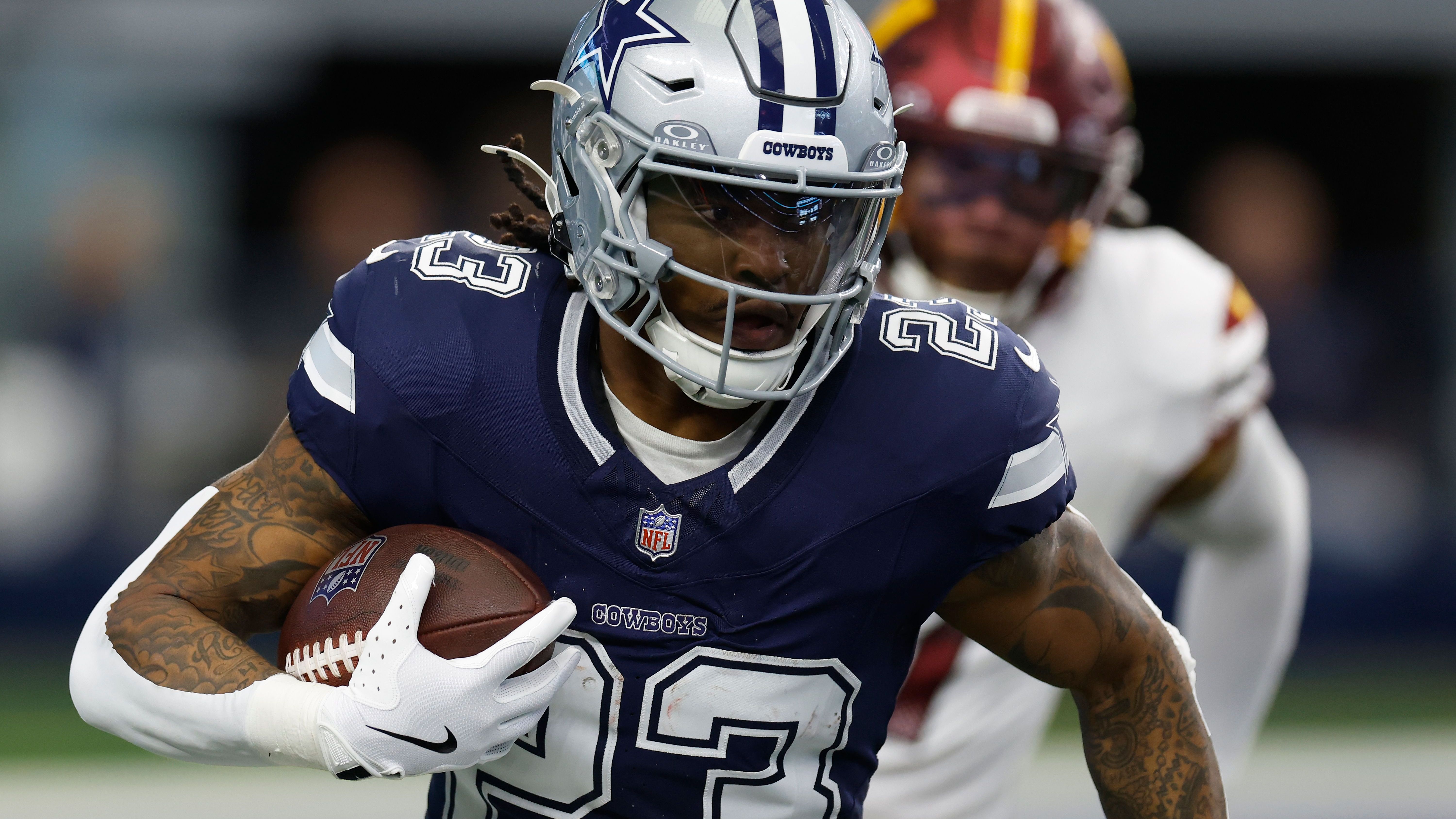 <strong>Rico Dowdle (Running Back</strong>)<br>Letztes Team: Dallas Cowboys<br>In der Liga seit: 2020<br>Letztes Durchschnittsgehalt: 1,3 Millionen US-Dollar