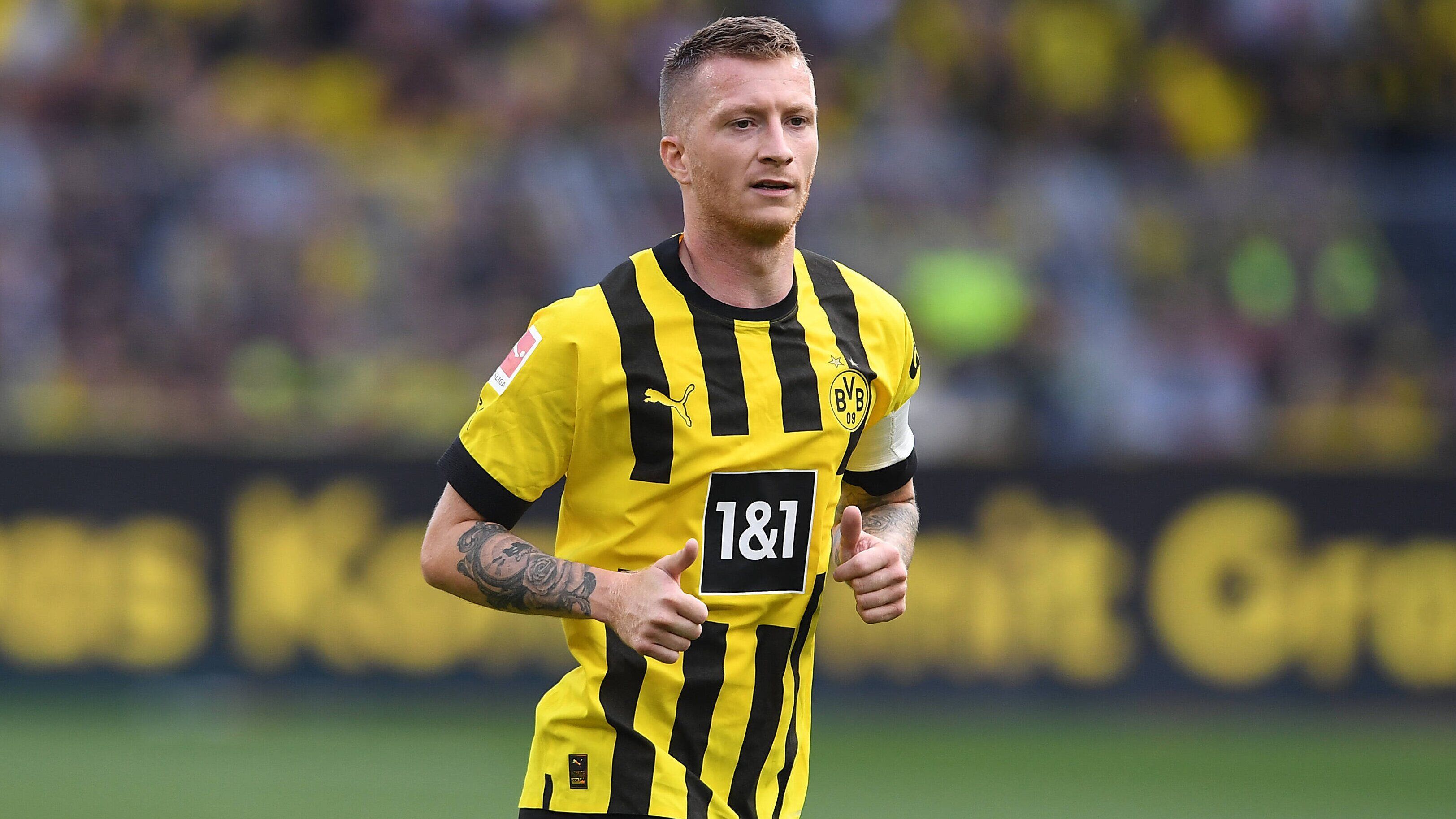 
                <strong>Marco Reus</strong><br>
                Der Kapitän macht ein starkes Spiel, erzielt nach neun Minuten mit starkem Nachsetzen das 1:0 und damit das letztlich Goldene Tor. Hat in der 20. Minute das 2:0 auf dem Fuß. Nach der Hereinnahme von Thorgan Hazard hat er deutlich weniger Szenen, kämpft aber bis zum Ende und schmeißt sich in jeden Ball. ran-Note: 2
              