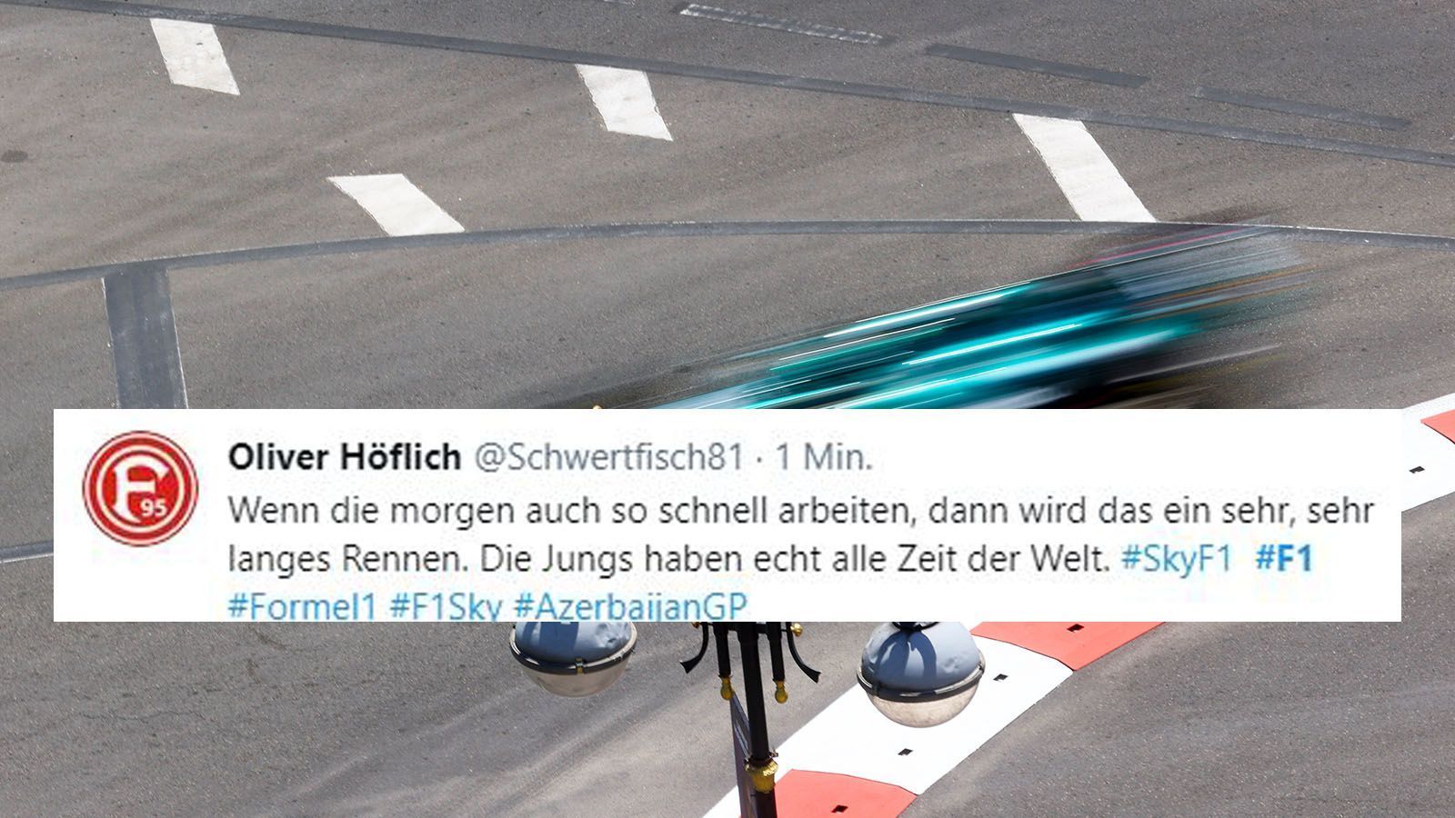 
                <strong>Hat mal jemand einen Abschleppwagen?</strong><br>
                Lance Stroll eröffnet den Reigen der Ausfällle. Doch bis sein Auto abtransportiert wird, vergeht einiges an Zeit. 
              