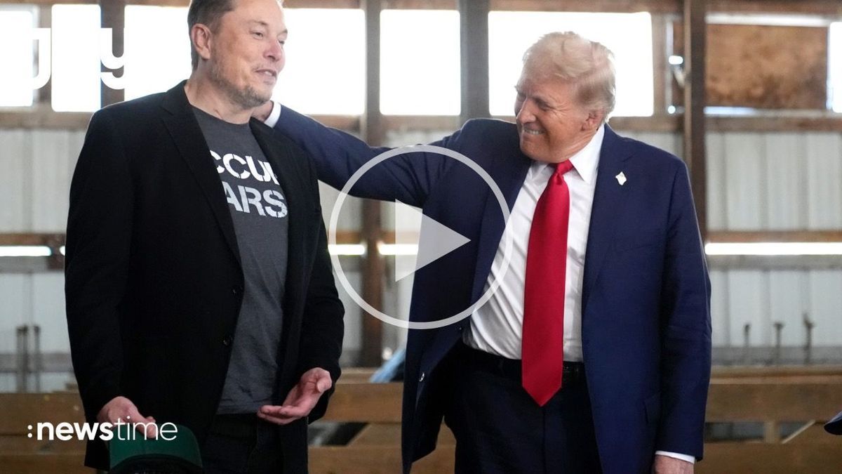 Tesla-Chef Musk und US-Präsident Trump liefern sich einen erbitterten Streit über die Plattform X. 