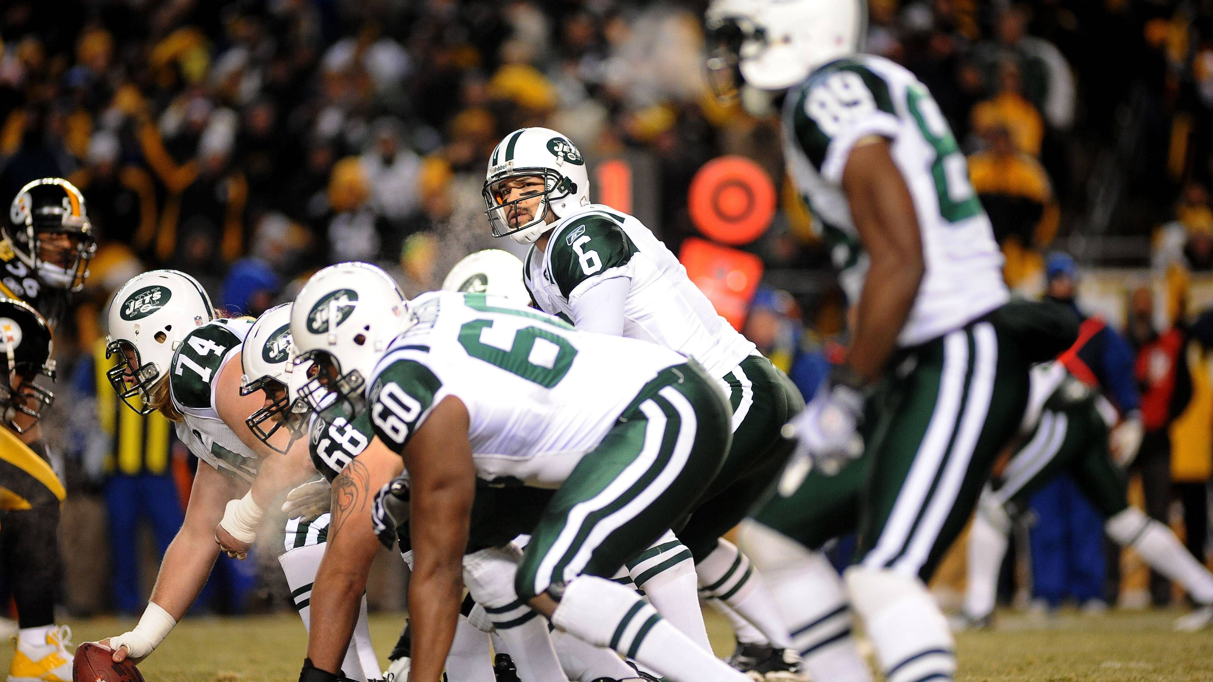 <strong>Platz 20 (geteilt): New York Jets</strong><br>Conference-Championship-Teilnahmen: 4<br>Jahre: 1982, 1998, 2009, 2010