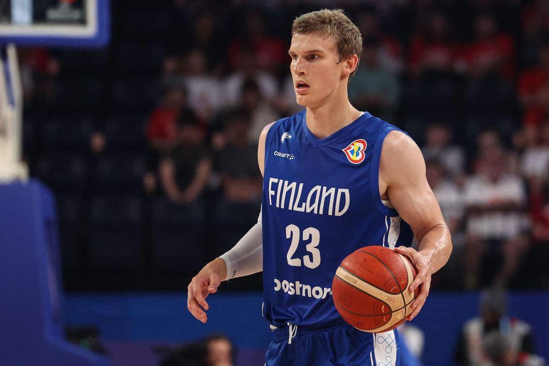 Finnischer Star mit NBA-Erfahrung: Auch dank Lauri Markkanen stehen die Skandinavier im Viertelfinale