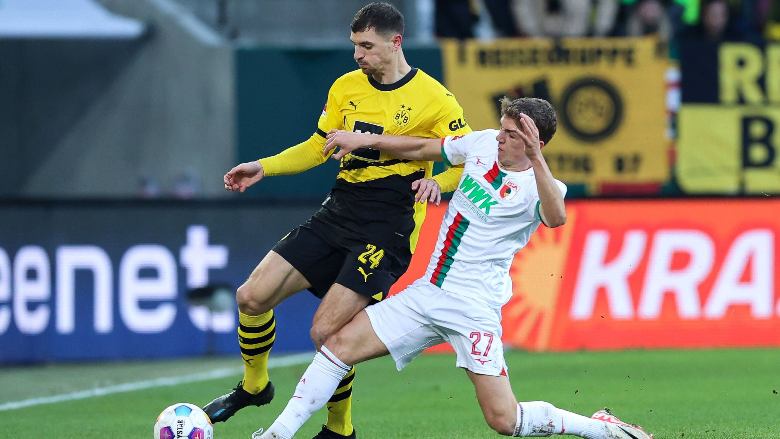 <strong>Thomas Meunier</strong><br>Aggressiv im Zweikampf aber auch mit großen Unsicherheiten. Seine Pässe nach vorne kommen viel zu selten an. Mehrmals spielt er dem Gegner einfach in die Füße. <strong>ran-Note: 4</strong>