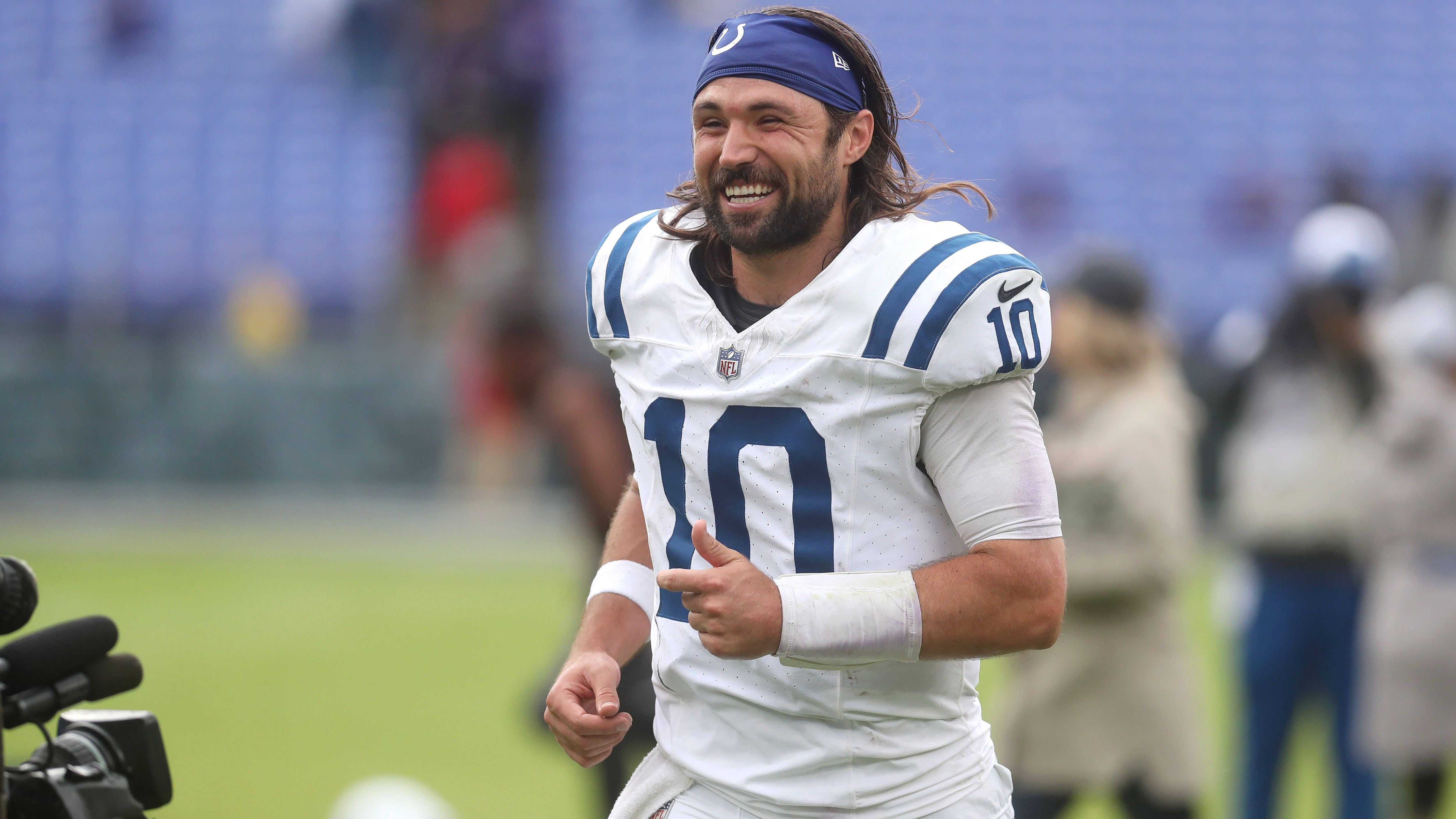 <strong>Indinapolis Colts: Gardner Minshew</strong><br>Wohl dem, der einen Backup wie Gardner Minshew hat. Weil Rookie-QB Anthony Richardson mit einer Gehirnerschütterung bereits passen musste, konnte Gardner Minshew zeigen, dass er wohl einer der besten Backup-Quarterbacks der Liga ist.