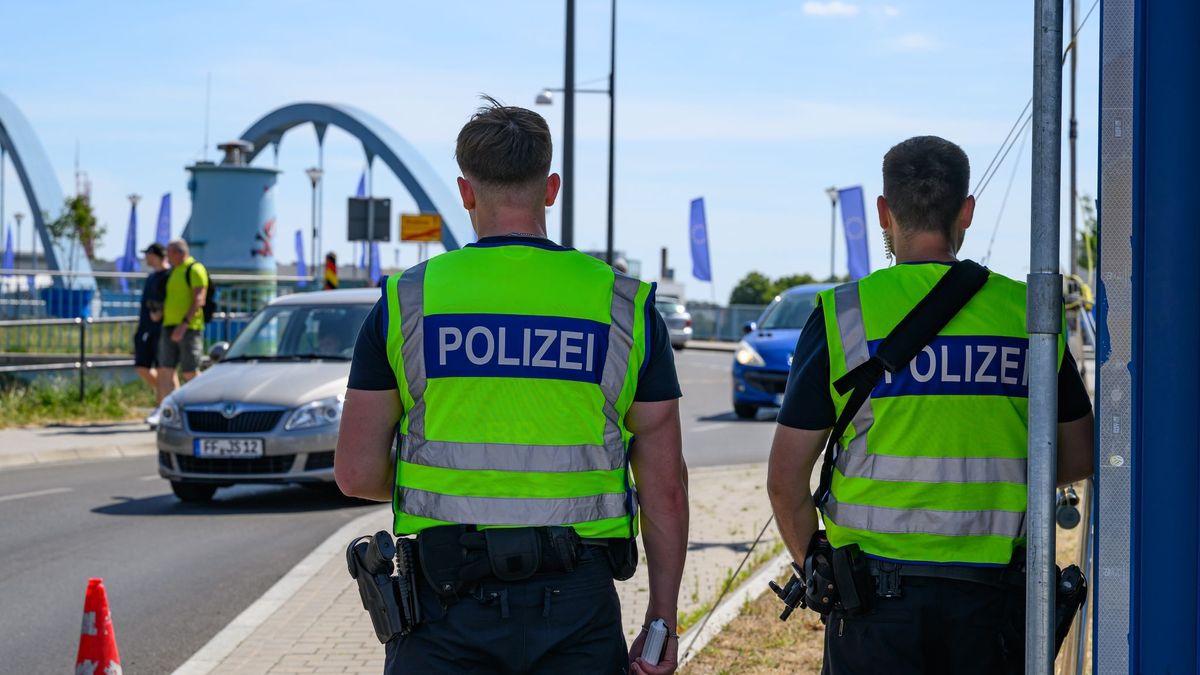 Kontrollen an der Grenze zu Polen
