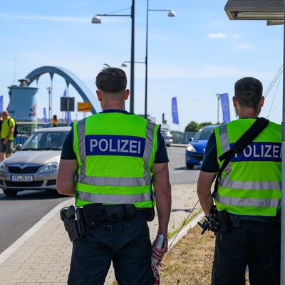 Kontrollen an der Grenze zu Polen