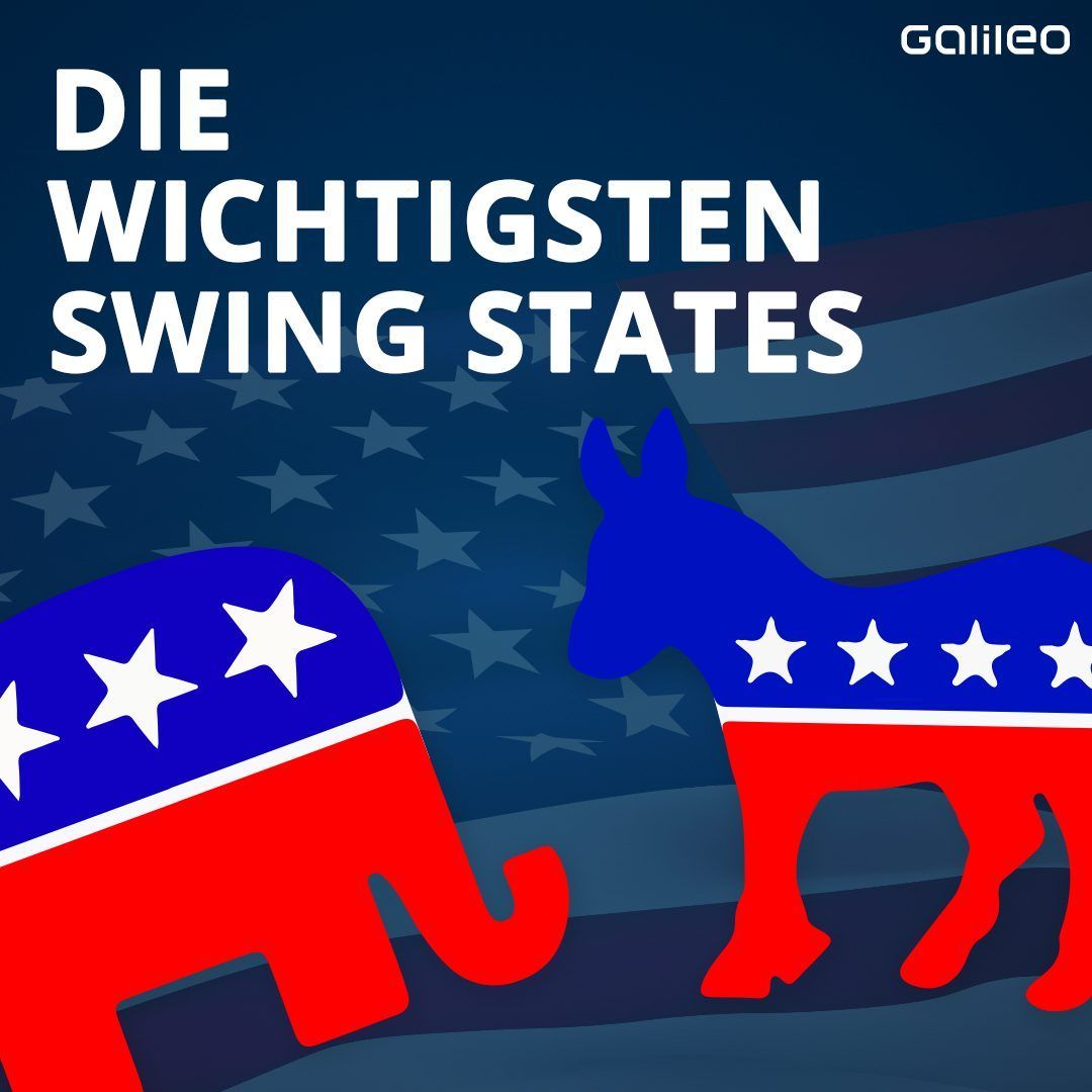 Die wichtigsten Swing States der USA