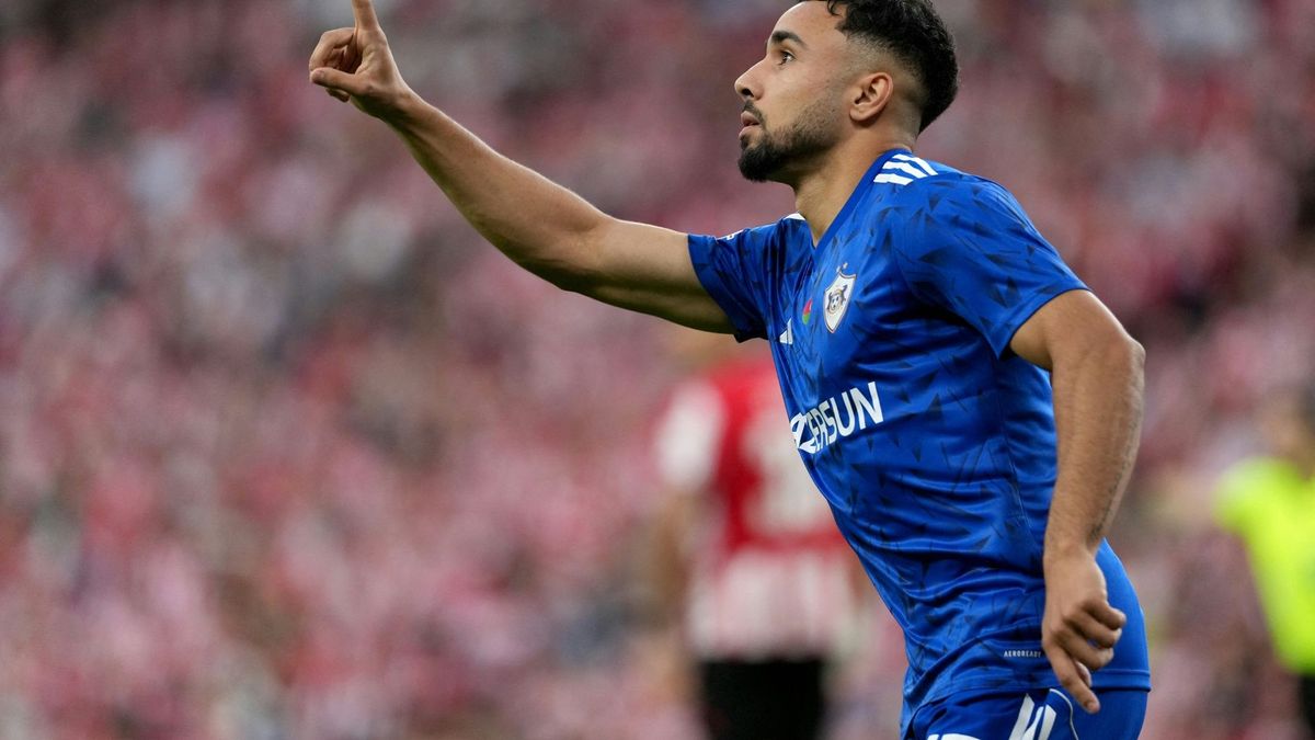 Leandro Andrade bejubelt seinen Führungstreffer