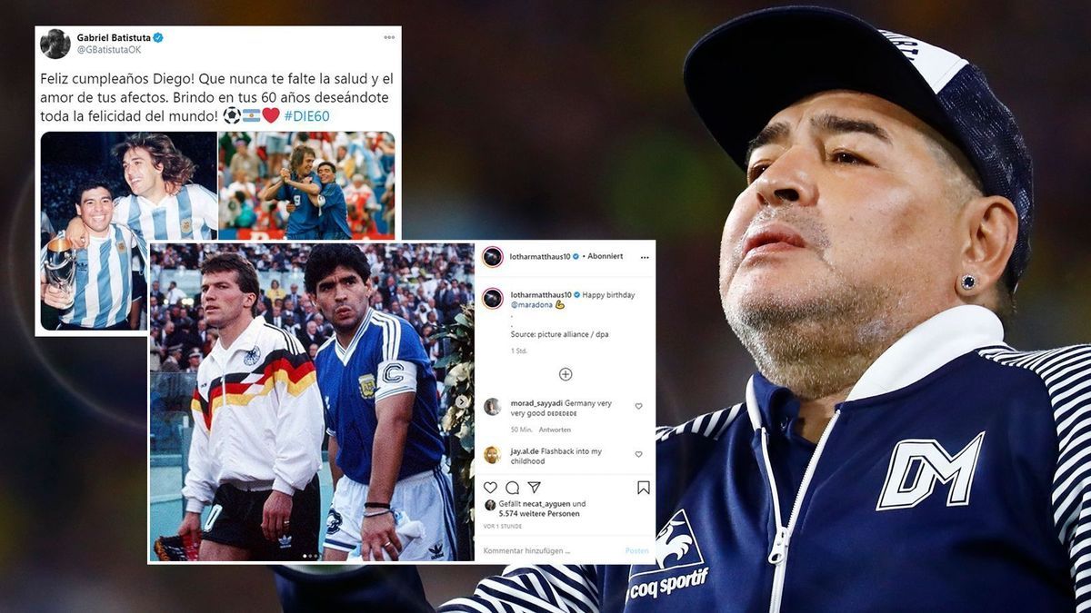 60. Geburtstag von Diego Maradona