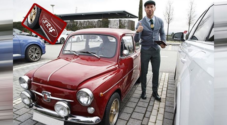 
                <strong>Geschenk des Bruders: Sergio Ramos fährt jetzt Fiat</strong><br>
                Der frühere Real-Star Sergio Ramos bekam zu seinem 32. Geburtstag ein ganz besonderes Geschenk: Einen Fiat 600. "Klassische Autos sterben niemals aus. Ein Geburtstagsgeschenk meines Bruders. Danke. Ich liebe dich, Bro", schrieb Ramos bei Instagram an Bruder Rene. An der Seite hat Ramos' neues, italienisches Auto auch einen persönlichen Brand mit seinen Initialen und der Rückennummer "SR4".
              