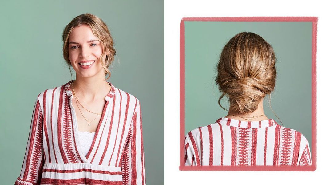 Der Fluffy Chignon ist im Handumdrehen ganz einfach selbst gemacht – eine Schritt-für-Schritt-Style-Anleitung für diese Hochsteckfrisur findest du in unserem Beauty-Artikel. 