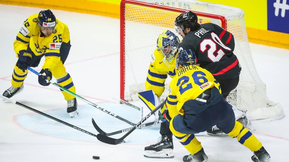 Spiel um Bronze zwischen Schweden und Kanada