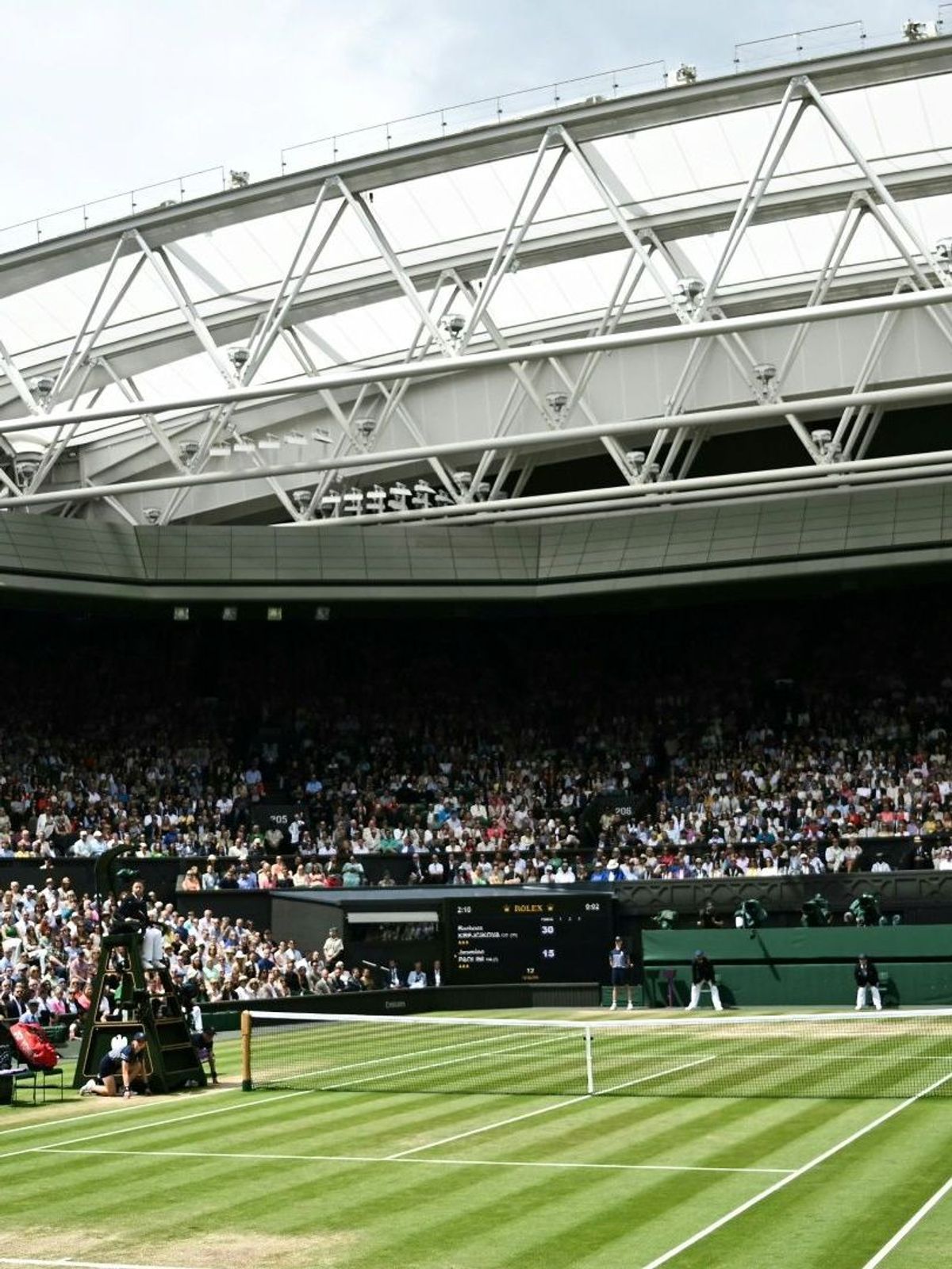 Der Centre Court ist das Herz der Anlage