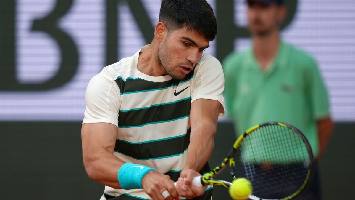 Titelverteidiger in Paris: Carlos Alcaraz