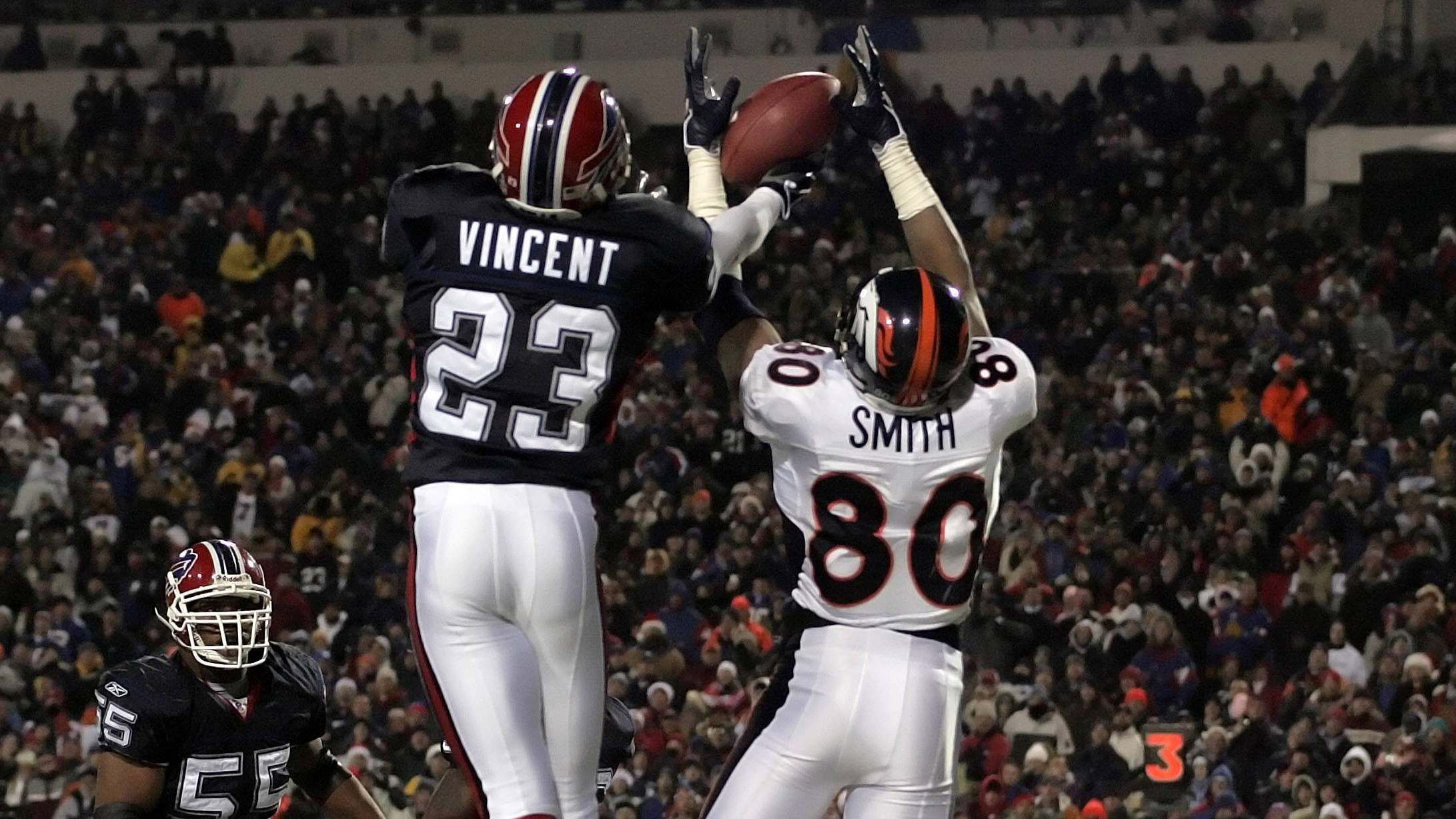 
                <strong>Denver Broncos: Rod Smith</strong><br>
                Erzielte Touchdowns: 71Position: Wide Receiver
              