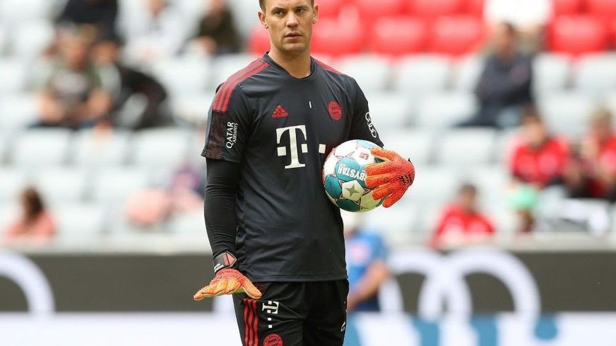 Manuel Neuer ist zurück auf dem Trainingsplatz