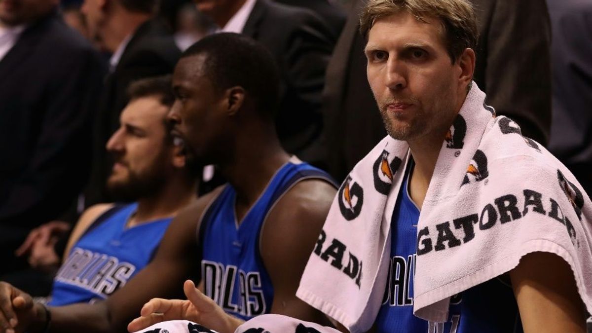 Dirk Nowitzki musste erneut pausieren