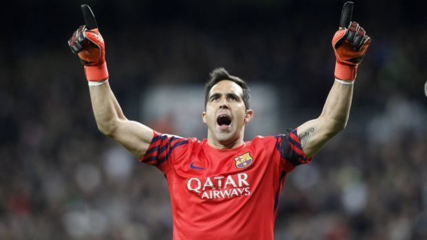 
                <strong>Bester Torwart: Claudio Bravo</strong><br>
                Bester Torwart: Claudio Bravo (FC Barcelona). Der Keeper des FC Barcelona stand in der Saison 2014/2015 in 37 von 38 Liga-Spielen auf dem Platz und kassierte dabei lediglich 19 Gegentore. 
              