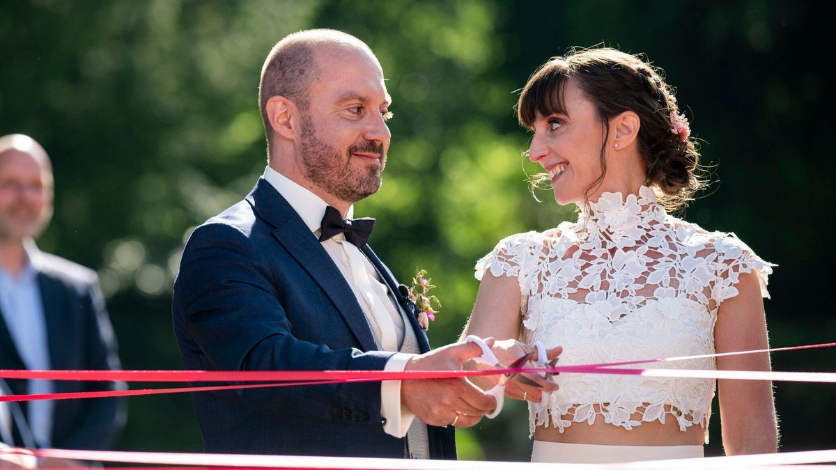 Sie wagten das Experiment "Hochzeit auf den ersten Blick": Heiko und Alexandra.