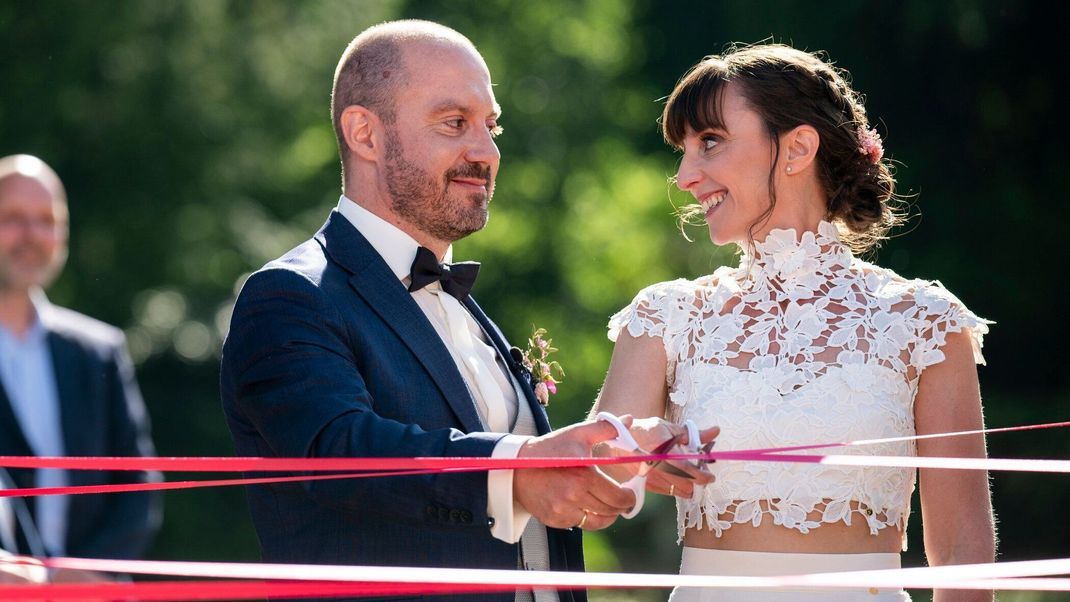 Sie wagten das Experiment "Hochzeit auf den ersten Blick": Heiko und Alexandra.