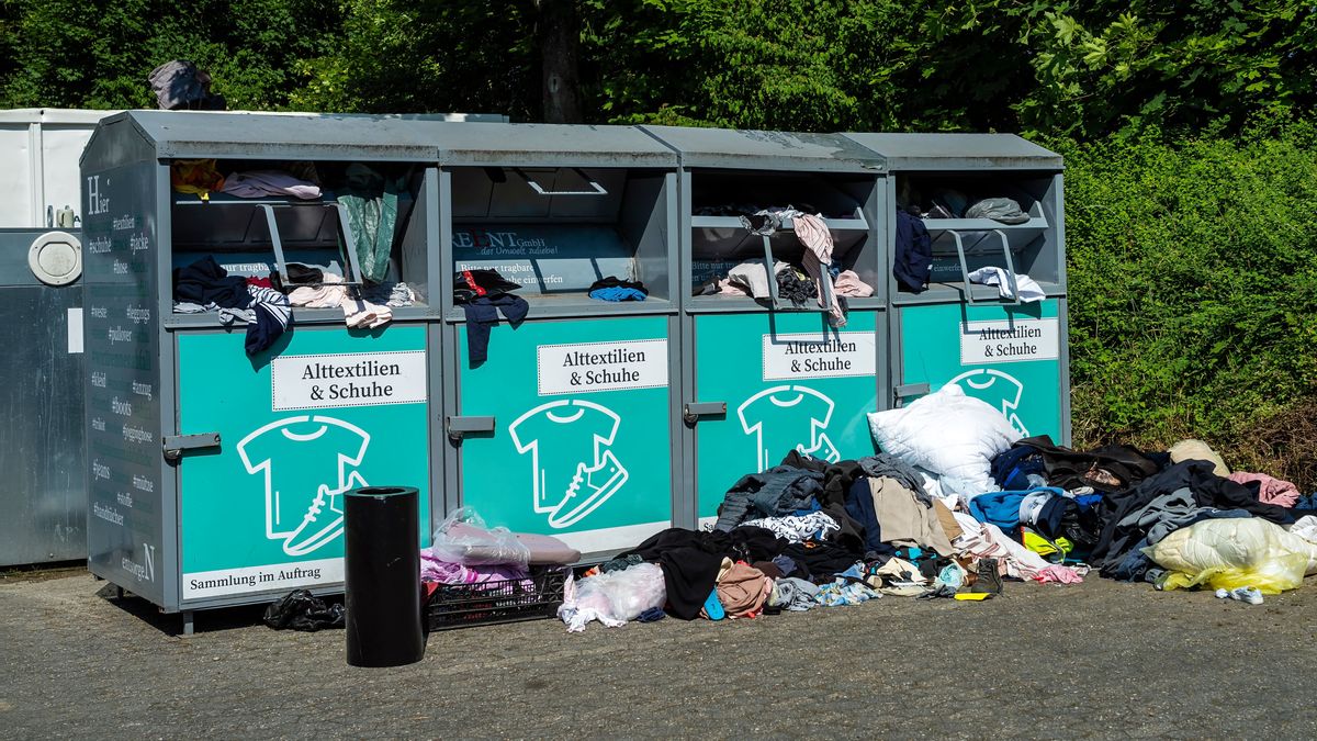 Depotcontainer für Altkleider