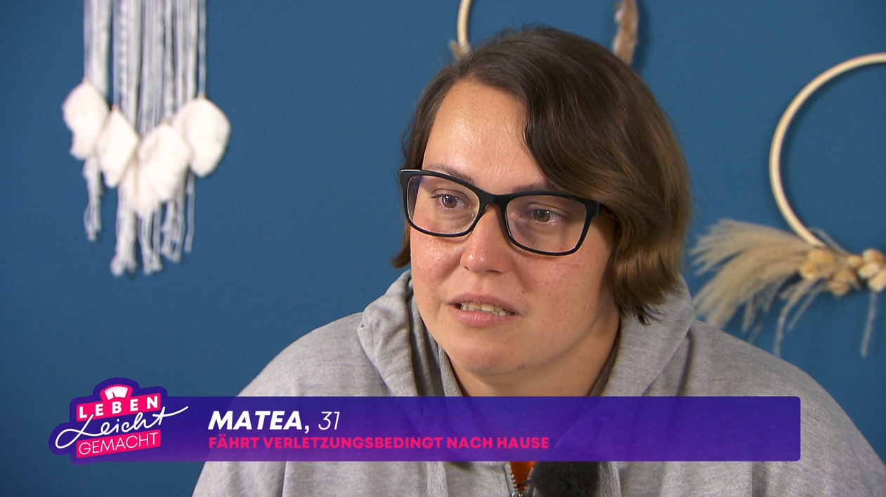 "Leben leicht gemacht" 2023 - Matea muss aus gesundheitlichen Gründen das Camp verlassen