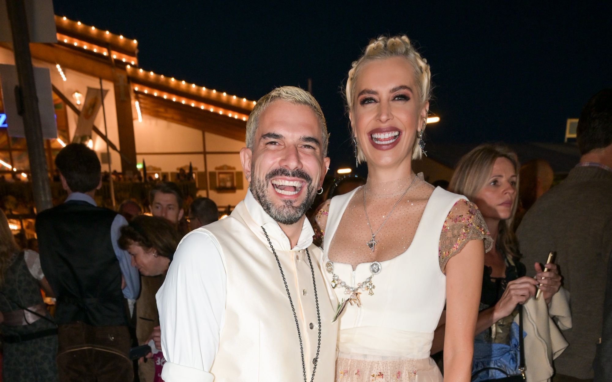 Oktoberfest 2023: Verena Kerth und Marc Terenzi noch ganz harmonisch