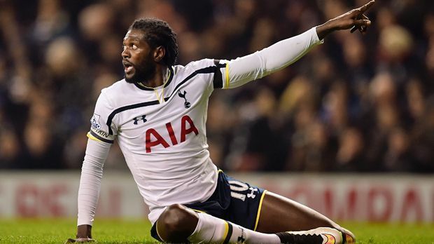 
                <strong>Emmanuel Adebayor</strong><br>
                Emmanuel Adebayor: Alleine fithalten muss sich derzeit auch der frühere Angreifer von Tottenham, Arsenal und Manchester City, nachdem sein Vertrag mit den Spurs Mitte September 2015 aufgelöst wurde. Watford, West Ham, Crystal Palace und sogar Chelsea haben angeblich mehr oder weniger starkes Interesse an den Diensten des Togolesen. Kurios: Der 31-Jährige soll nach wie vor umgerechnet 136.000 Euro pro Woche von den Spurs an Gehalt beziehen.
              