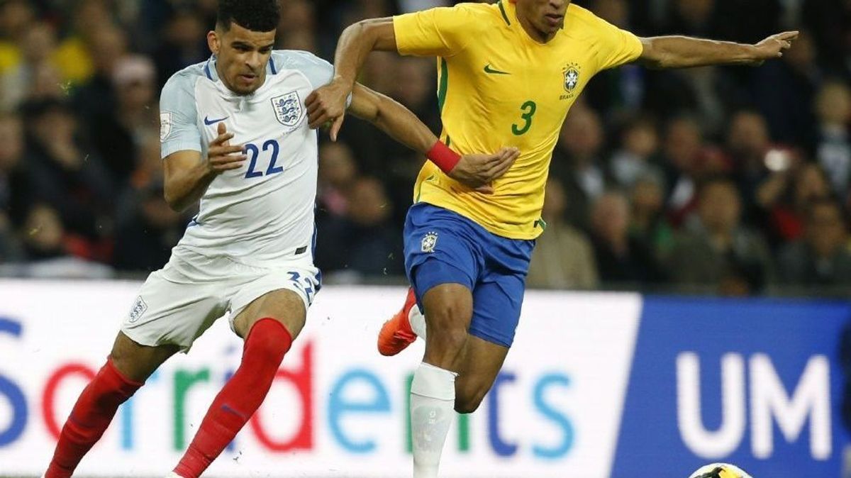 Zwischen England und Brasilien fallen keine Tore