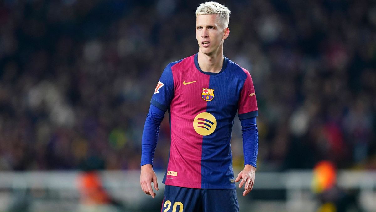 ESP: FC Barcelona, Barca - CD Leganes. La Liga EA Sports. Date 17 Dani Olmo of FC Barcelona during the La Liga EA Sports match between FC Barcelona and CD Leganes played at Lluis Companys Stadium o...