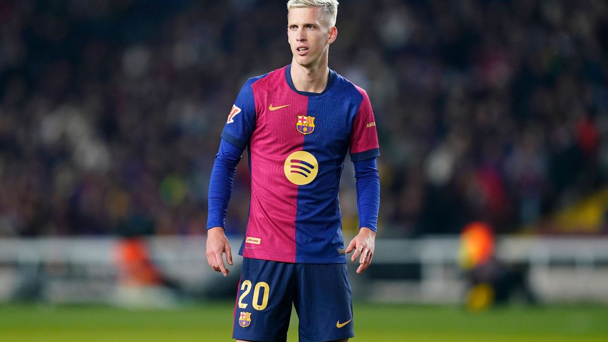 ESP: FC Barcelona, Barca - CD Leganes. La Liga EA Sports. Date 17 Dani Olmo of FC Barcelona during the La Liga EA Sports match between FC Barcelona and CD Leganes played at Lluis Companys Stadium o...