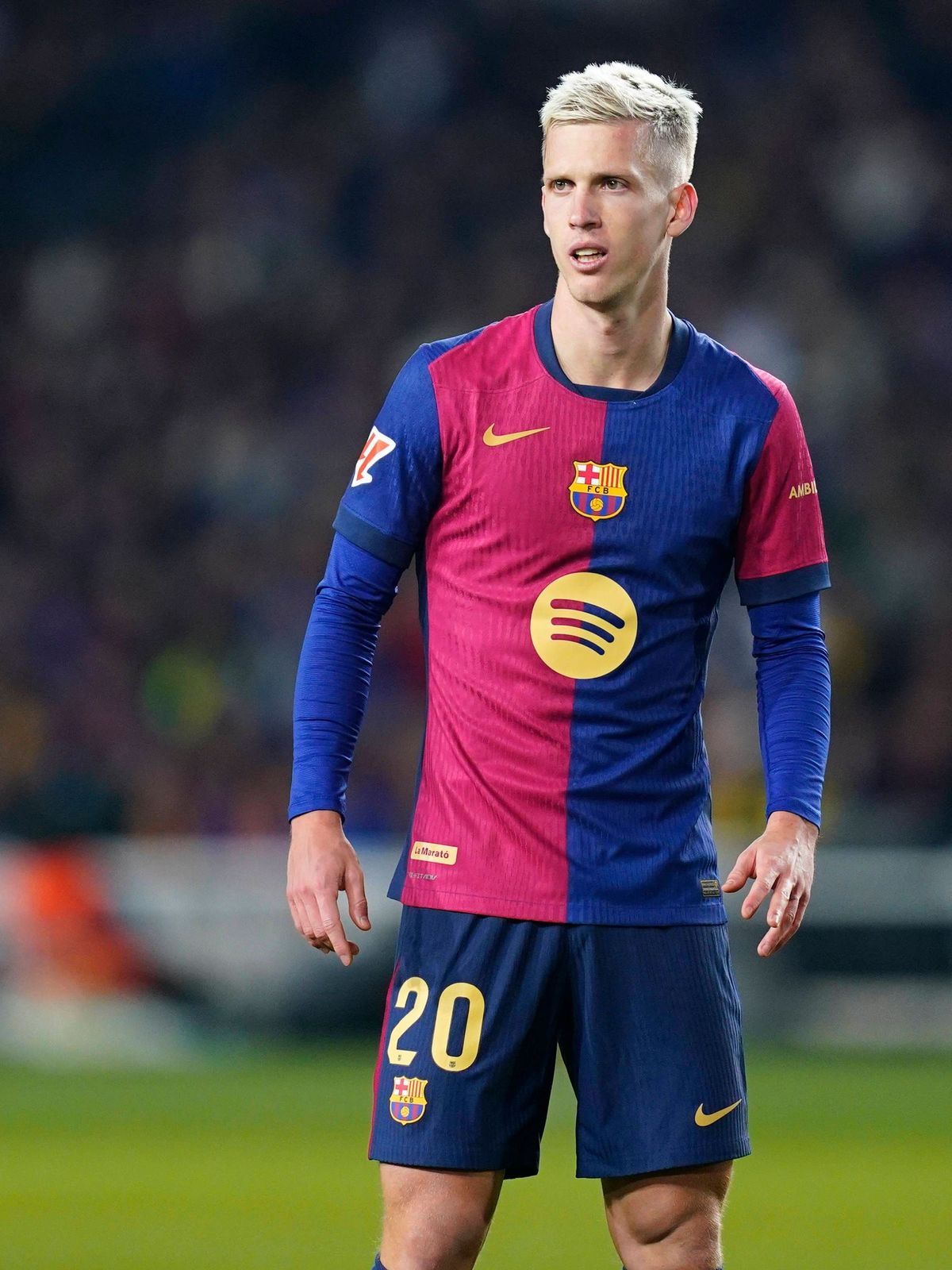 ESP: FC Barcelona, Barca - CD Leganes. La Liga EA Sports. Date 17 Dani Olmo of FC Barcelona during the La Liga EA Sports match between FC Barcelona and CD Leganes played at Lluis Companys Stadium o...