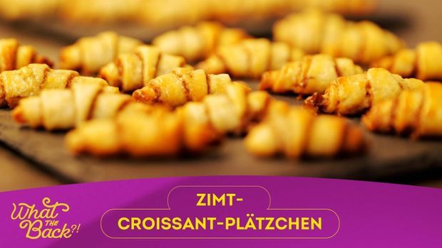 Zimt-Croissant-Plätzchen