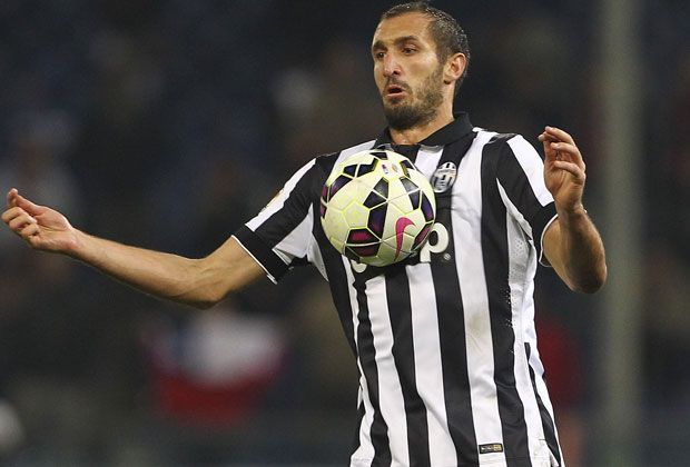 
                <strong>Abwehr: Giorgio Chiellini (Juventus Turin)</strong><br>
                
              