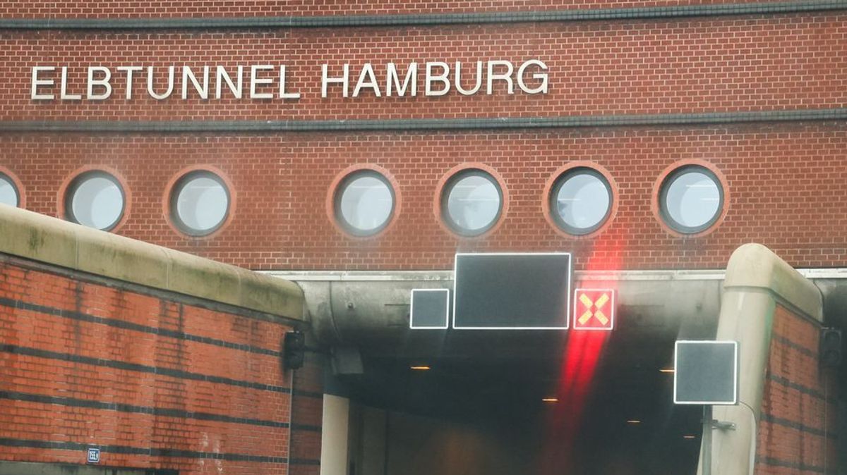 Elbtunnel und A7 am Wochenende Richtung Hannover gesperrt