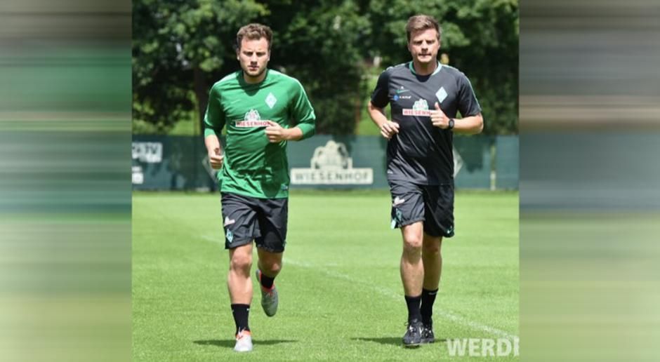 
                <strong>SV Werder Bremen</strong><br>
                In Bremen startet am 8. Juli die Saisonvorbereitung. Philipp Bargfrede absolvierte dennoch schon eine individuelle Einheit.
              