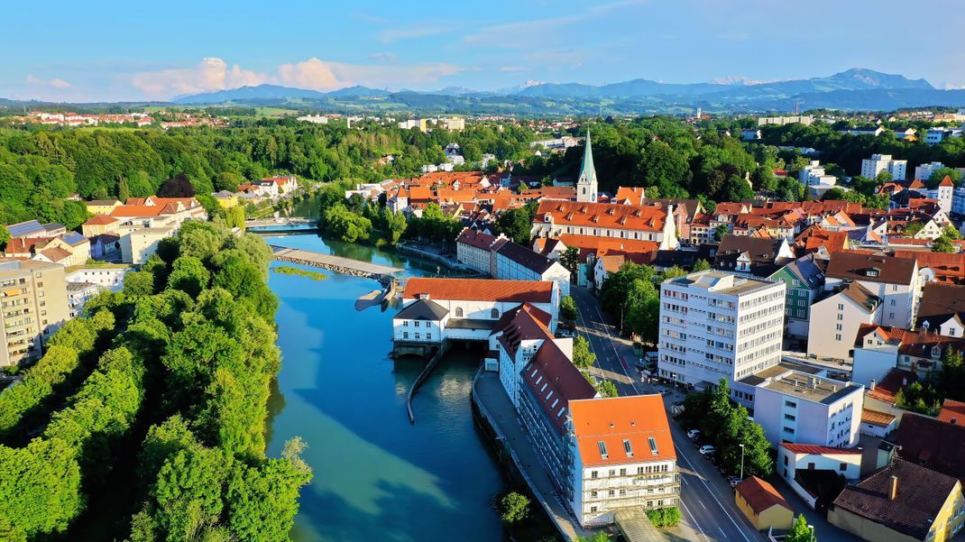 Stadt Kempten im Allgäu.