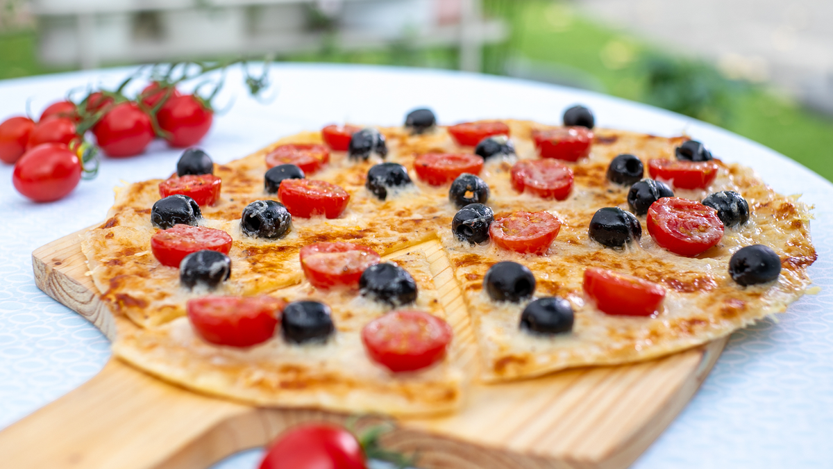 Deftiger Flammkuchen