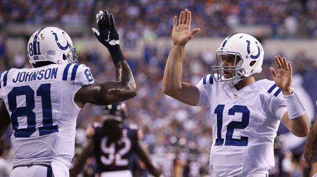 
                <strong>3. Indianapolis Colts</strong><br>
                3. Indianapolis Colts: Andrew Luck und die Colts gelten auch in diesem Jahr als Mitfavoriten auf den Titel. Bisher spielt das gesamt Team eine solide Preseason. Selbst die Schwäche der letzten Jahre, das Laufspiel, ist mit der Verpflichtung von Frank Gore wie weggewischt.
              