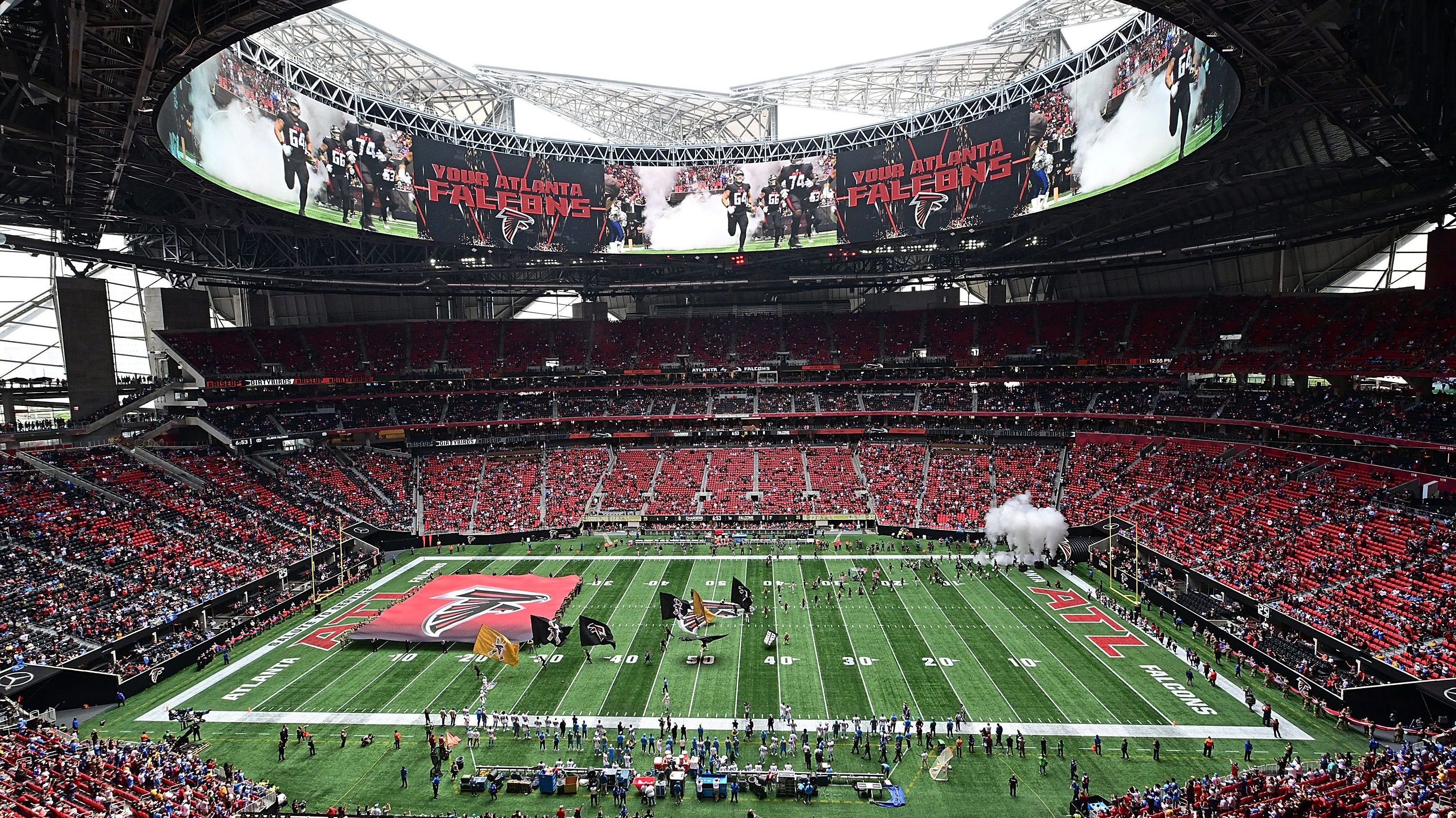 <strong>Platz 25: Mercedes Benz Stadium</strong><br>Team: Atlanta Falcons<br>Liga: NFL