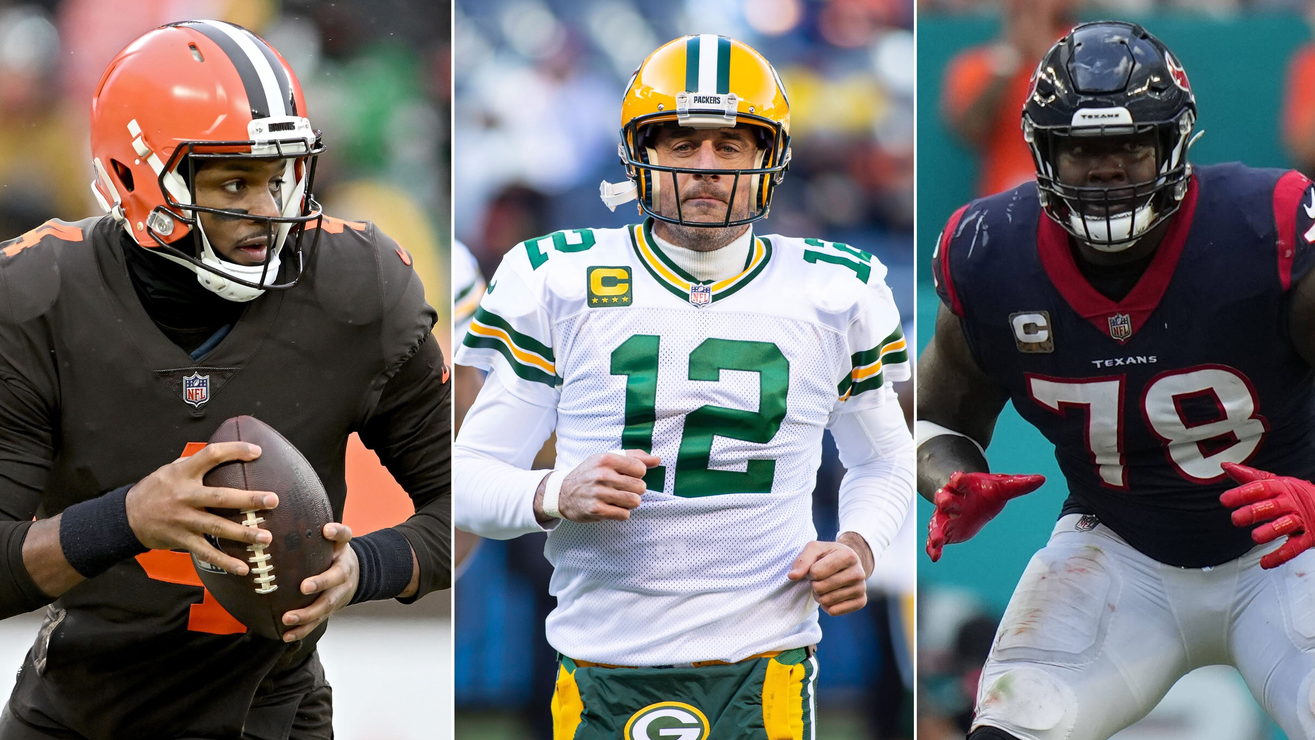 
                <strong>Aaron Rodgers, Deshaun Watson und Co.: Die größten Trades in diesem Jahrtausend</strong><br>
                Mit dem Trade von Aaron Rodgers von den Green Bay Packers zu den New York Jets hat einer der größten Namen der NFL das Team gewechselt. Zuletzt wurden aber immer häufiger echte Superstars von ihren Franchises gegen mehr oder weniger stattlichen Gegenwert abgegeben. ran zeigt die größten Trades in diesem Jahrtausend.
              