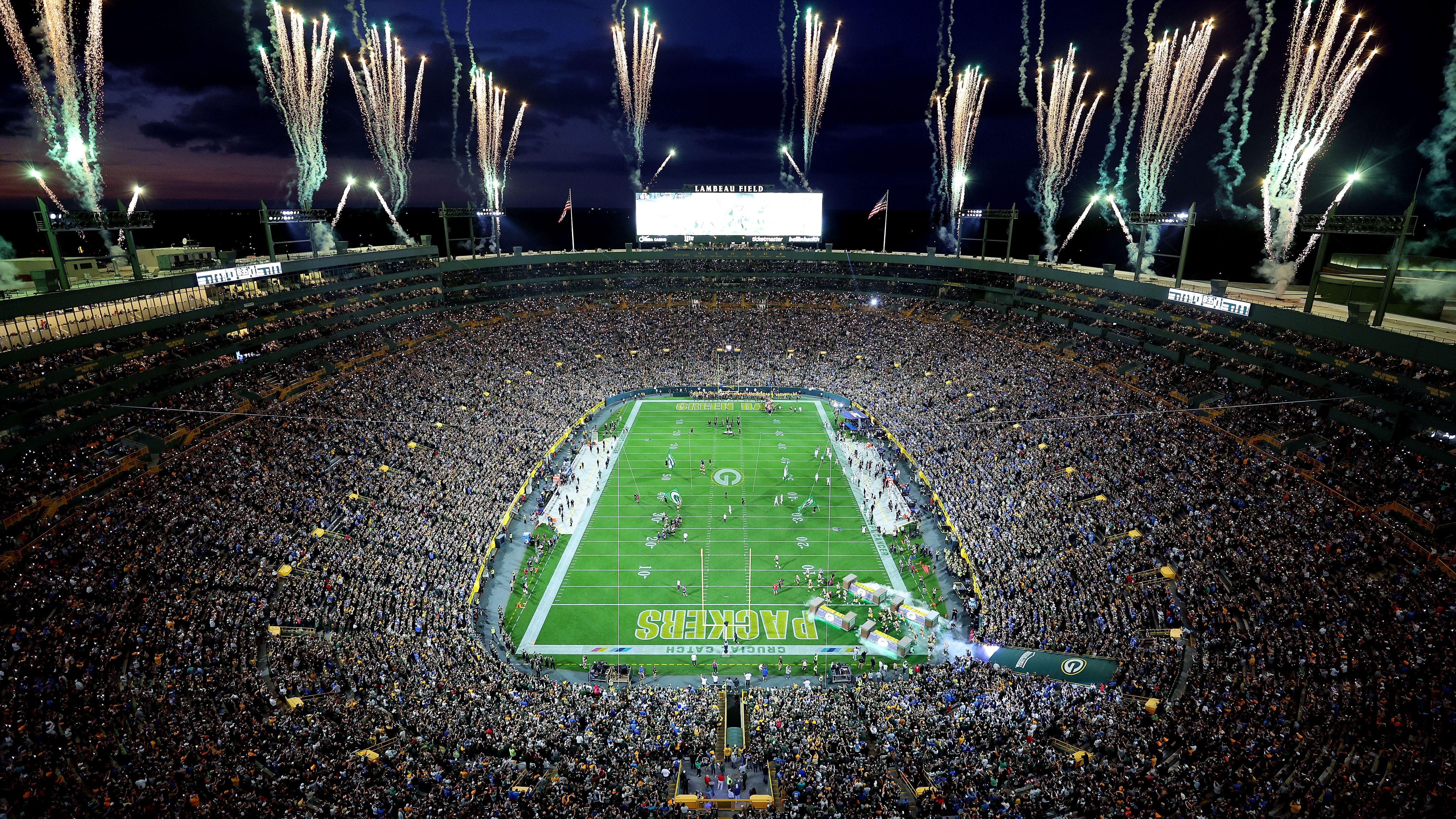 <strong>1. Platz: Lambeau Field – Green Bay Packers</strong><br>Durchschnittliches Rating: 4.8
