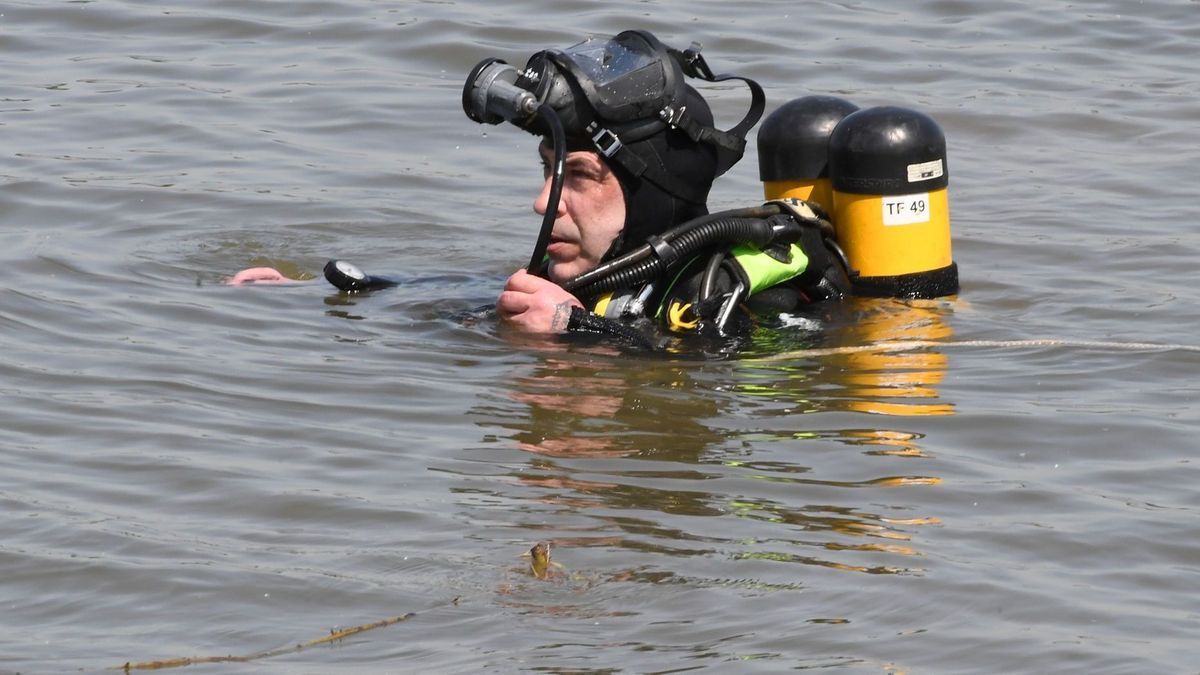 Rettungstaucher im Einsatz