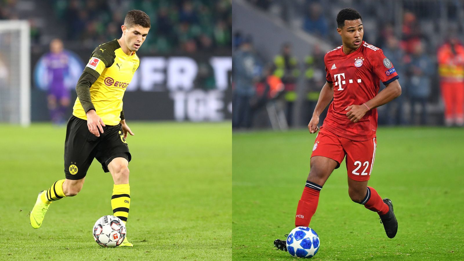 
                <strong>Rechtsaußen: Christian Pulisic – Sergne Gnabry</strong><br>
                Serge Gnabry hat eine ordentliche Entwicklung genommen, sorgt mit seiner Geschwindigkeit auf den Außenseiten für viel Druck und reißt dadurch Räume für die Mitspieler auf. Lediglich die Effektivität fehlt ihm: Wettbewerbsübergreifend gelangen ihm diese Saison erst ein Tor und eine Vorlage. Pulisic sucht noch seine Form und wurde in dieser Saison von kleineren Verletzungen zurückgeschmissen. Gegen Atletico Madrid war er ein Totalausfall. Also: Bayern baut die Führung auf 4:2 aus.  
              